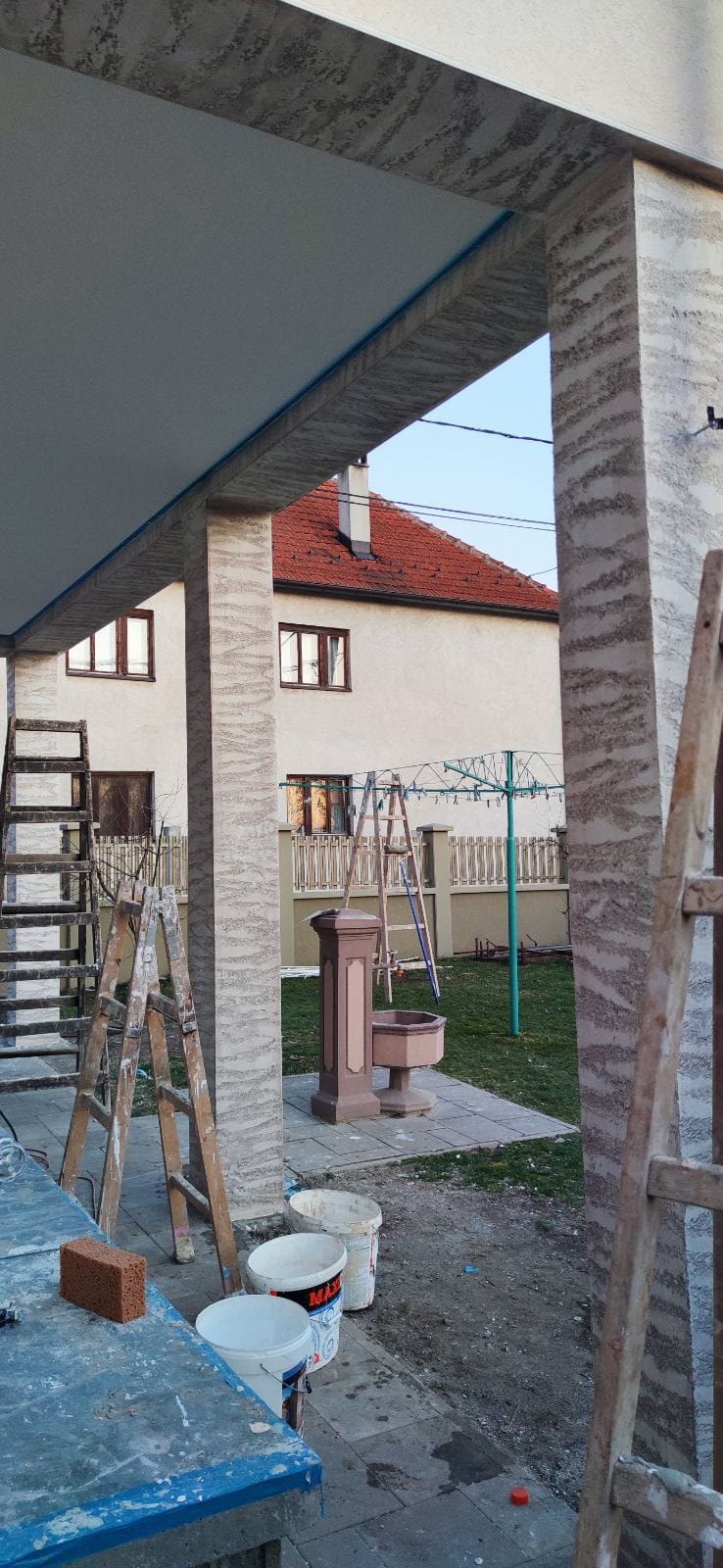 Travertino zid